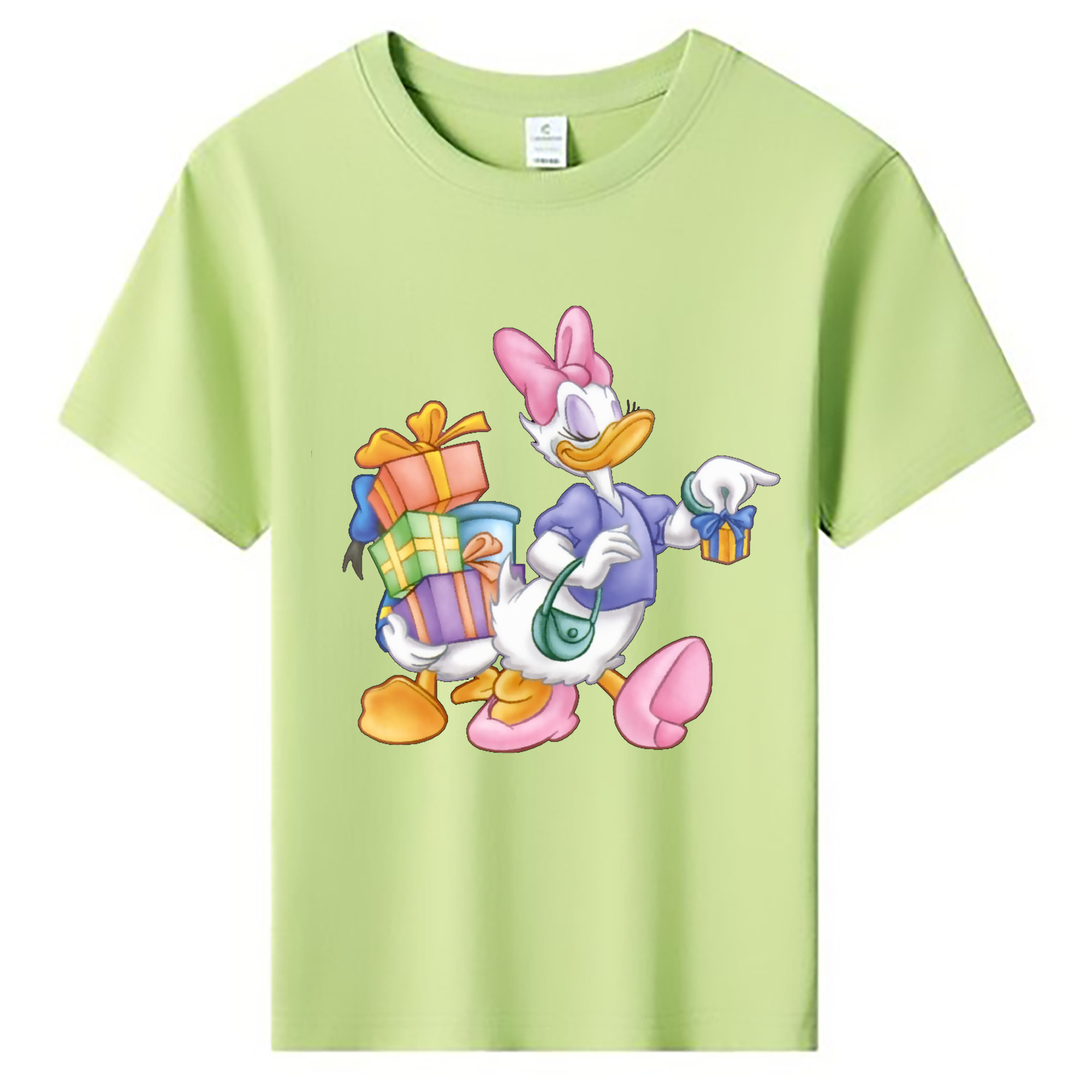 ミッキーマウス Mickey Mouse 綿100％キッズTシャツ（フロントプリント）